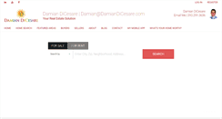 Desktop Screenshot of damiandicesare.com